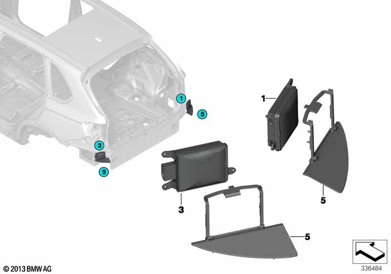 Genuine BMW 66327851014 Screening, Right (Inc. X5 M) | ML Performance UK Car Parts