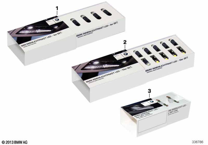 LED interior light package