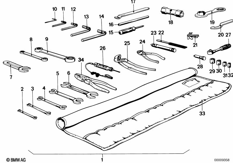 Genuine BMW 71111237868 Socket Wrench 10 (Inc. R50/5 & R90/6) | ML Performance EU Car Parts