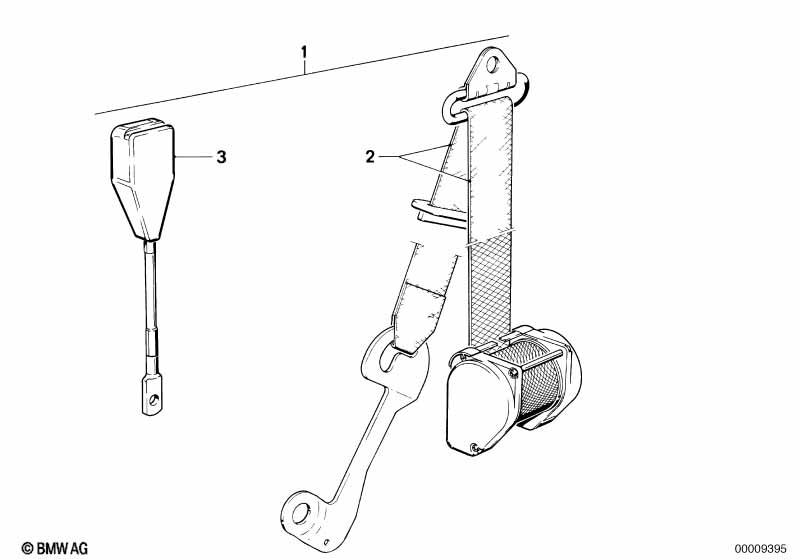 Safety belt front