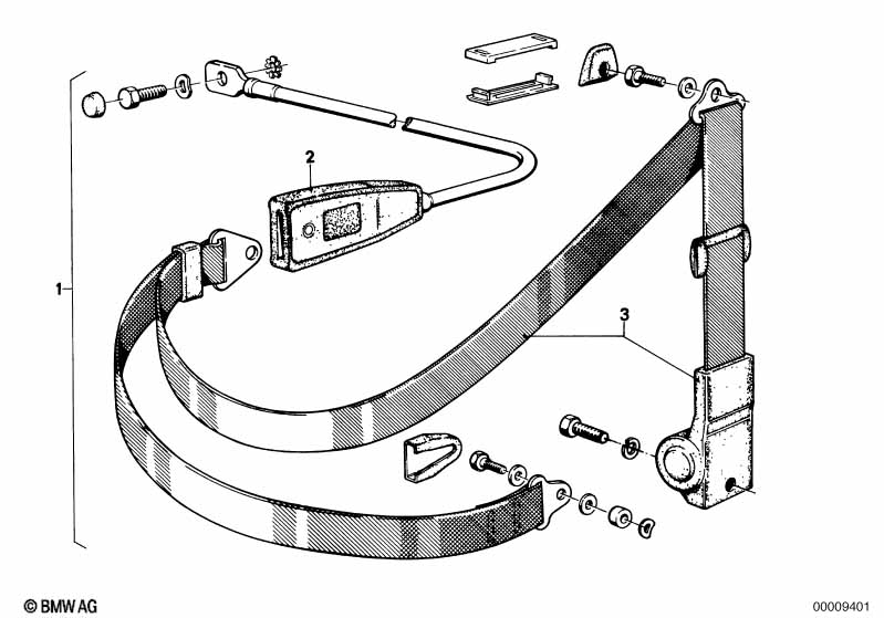 Safety belt front