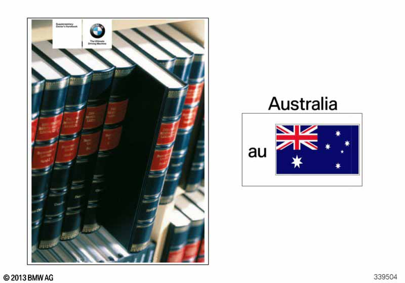 Supplem. to owner's manual, Australia