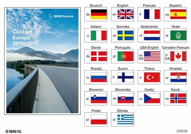 Brochure Service Contact, BMW