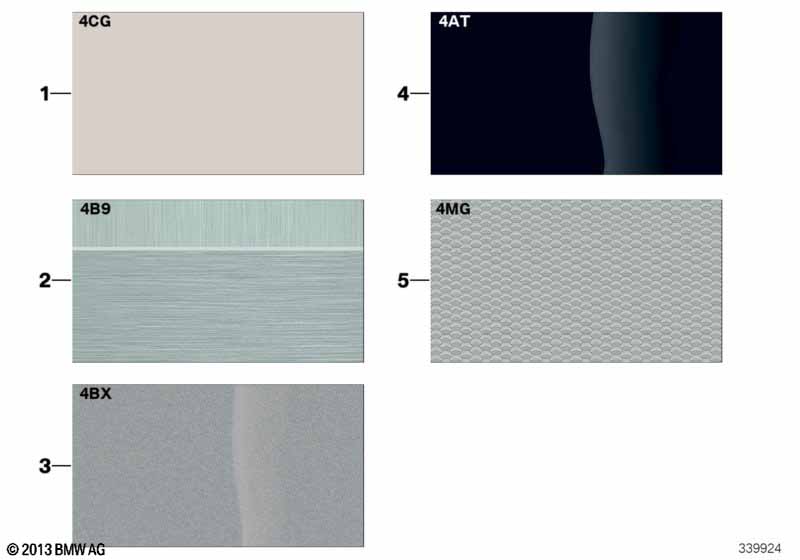 Sample chart with interior moldings