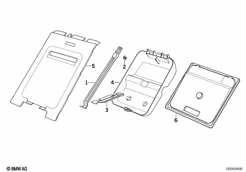 Ski bag, single parts