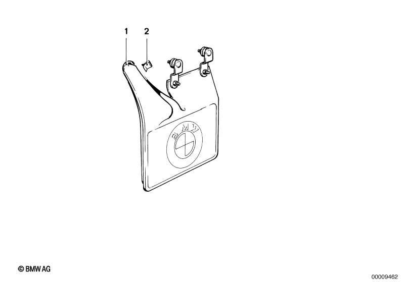 Accessories-set mud flap