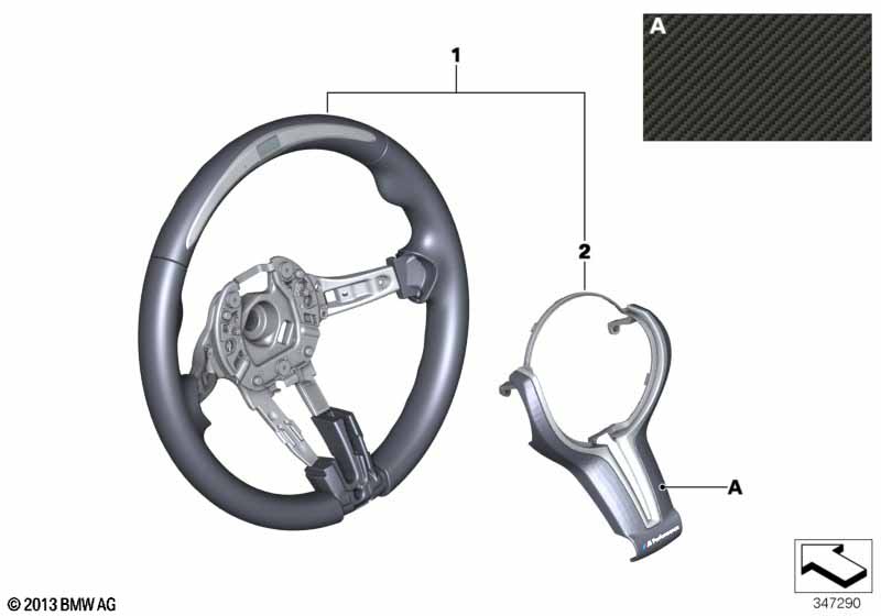 M Performance st.wheel w/ Race display