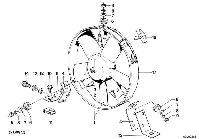Genuine BMW 17401362128 E26 E24 E28 Rubber Grommet (Inc. 318i) | ML Performance UK Car Parts