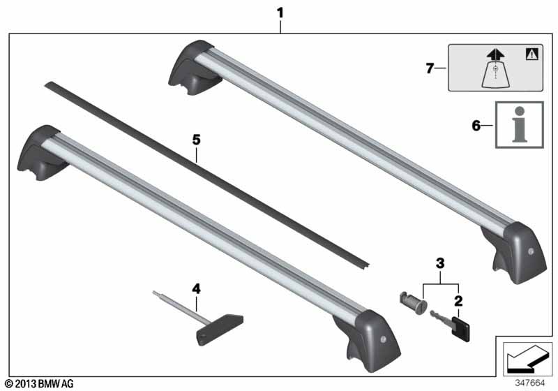 Railing carrier