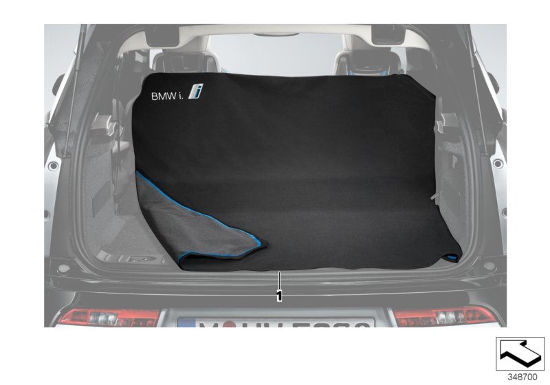 BMW 51-47-2-348-066 Function Cover