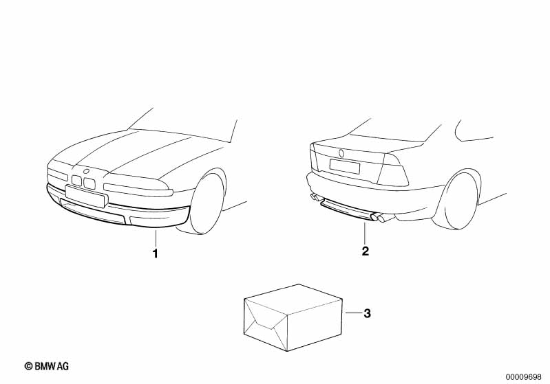 Dodatečná montáž M aerodynamický paket