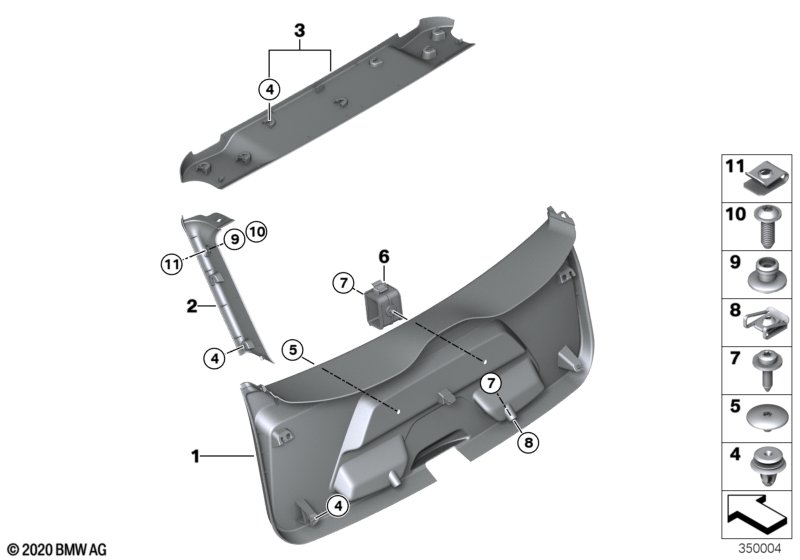 Genuine BMW 51007390375 Button (Inc. i3s 120Ah Rex) | ML Performance UK Car Parts