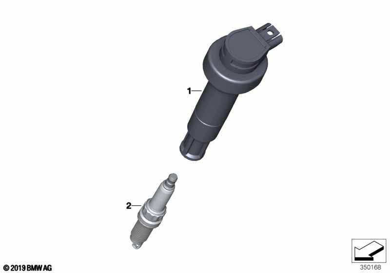 Genuine BMW 12138569194 Spark-Plug Shaft Ignition Coil (Inc. i3s 94Ah Rex, i3 120Ah Rex & i3s 120Ah Rex) | ML Performance UK Car Parts