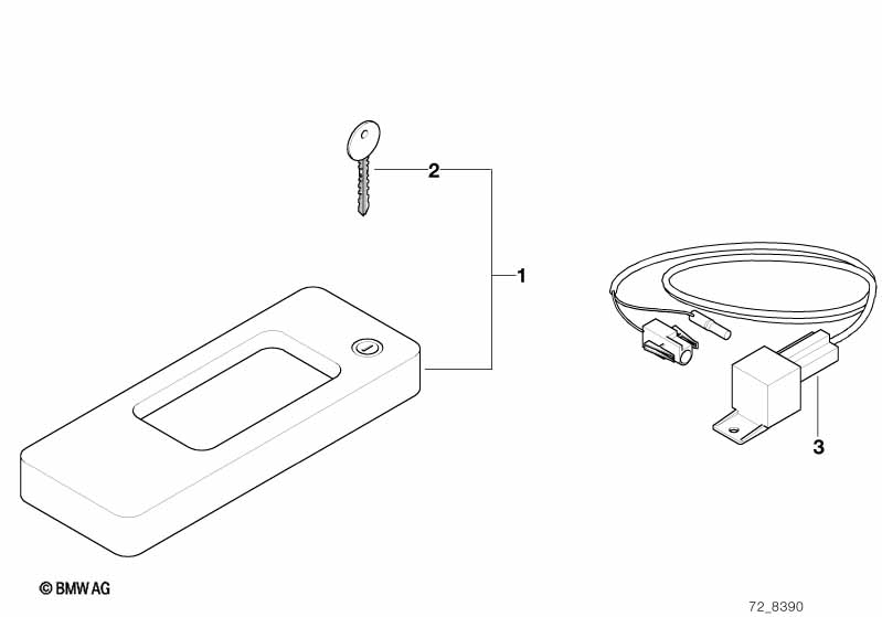 Gearshift-lever lock