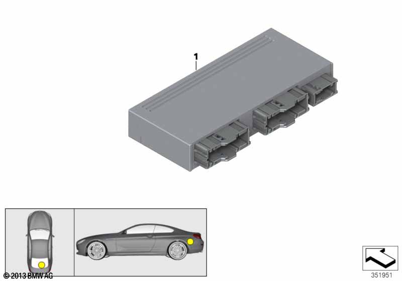 ECU for convertible top module