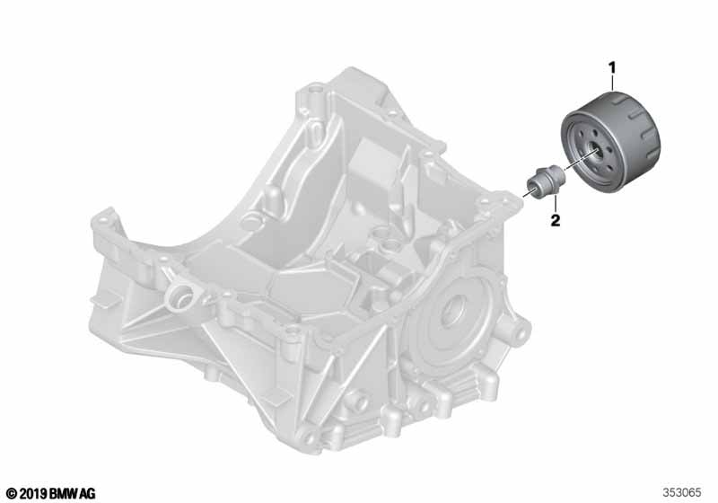 Lubrication system-Oil filter
