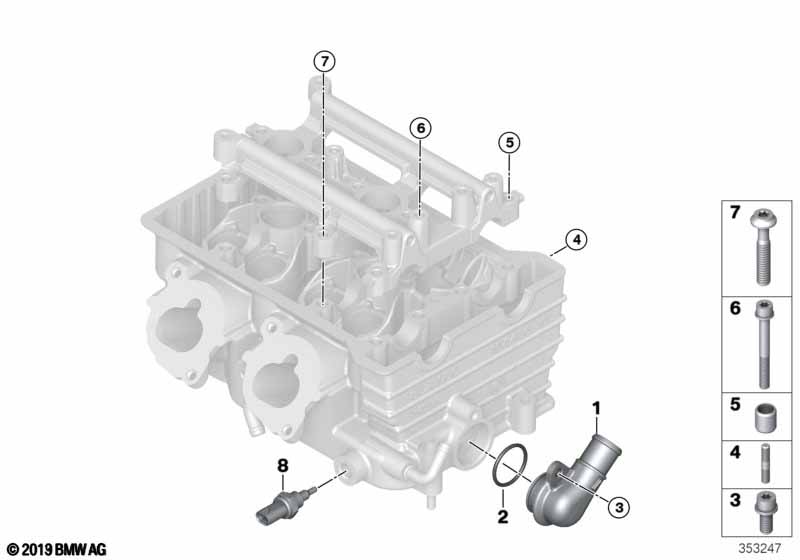 Genuine BMW 11128528927 Connector (Inc. i3) | ML Performance UK Car Parts
