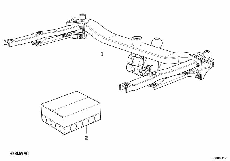Genuine BMW 51122233798 E36 Flap M TECHNIC (Inc. 323i, 325td & 318is) | ML Performance EU Car Parts