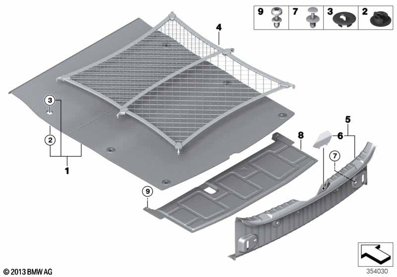 Genuine BMW 51477331662 F22 Right Sill Cover Lid (Inc. 220d, M240i & 220i) | ML Performance EU Car Parts