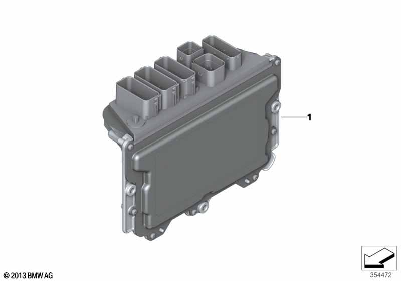 Genuine BMW 12148638786 F55 F56 Base Control Unit Dme Mevd 1723 (Inc. Cooper) | ML Performance EU Car Parts