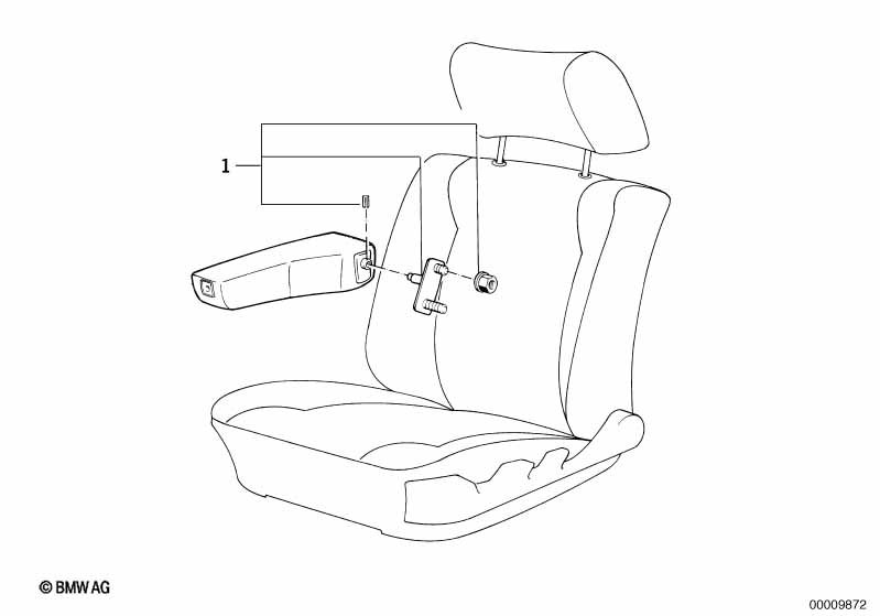 Armrest front