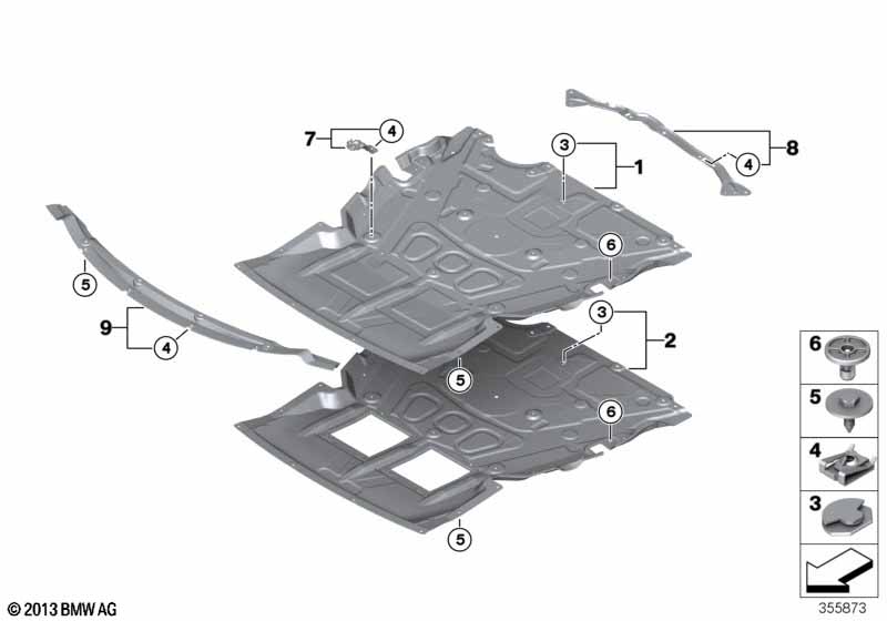 Underhood shield