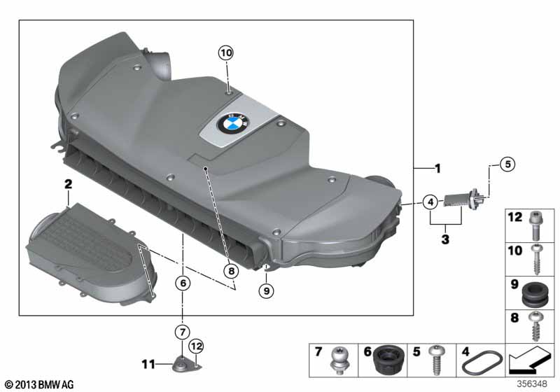 Genuine BMW 13718626735 F16 F15 Rubber Grommet (Inc. X6 M) | ML Performance UK Car Parts
