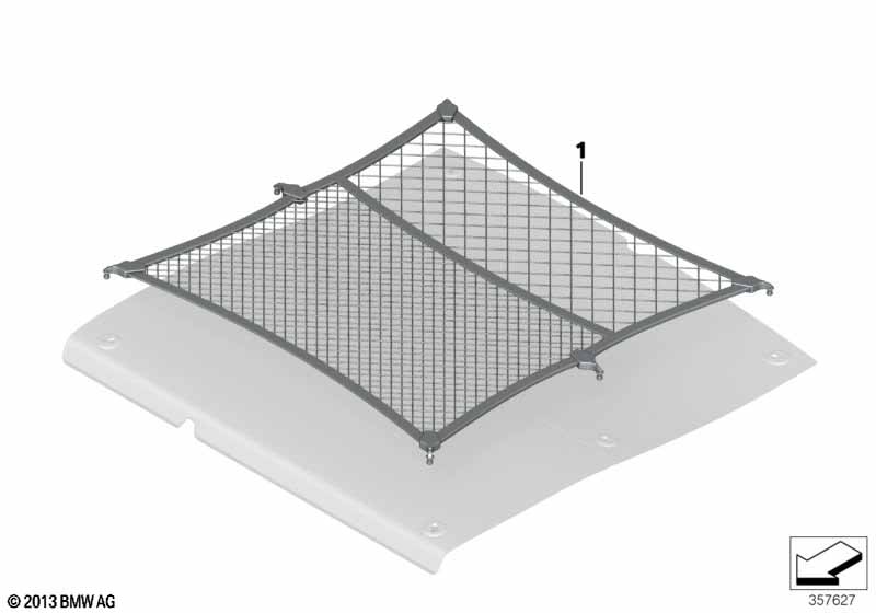 Retrofit: boot/trunk floor net