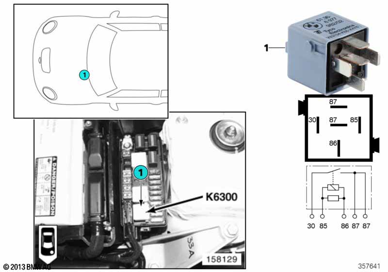 Relé DME K6300