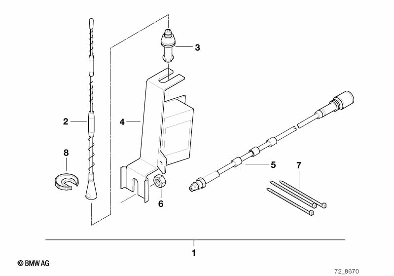 Side wall aerial retrofit kit