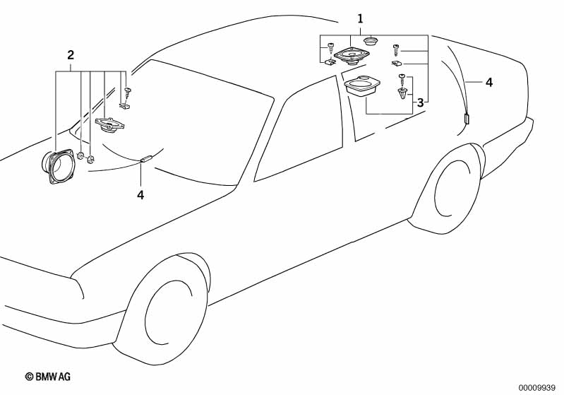 Loudspeaker front/rear