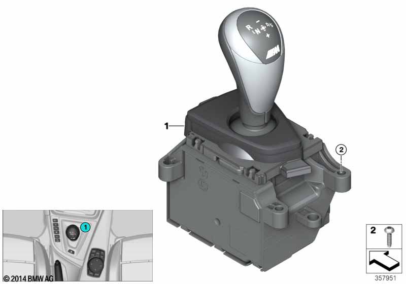 Gear selector switch twin-clutch gearbox