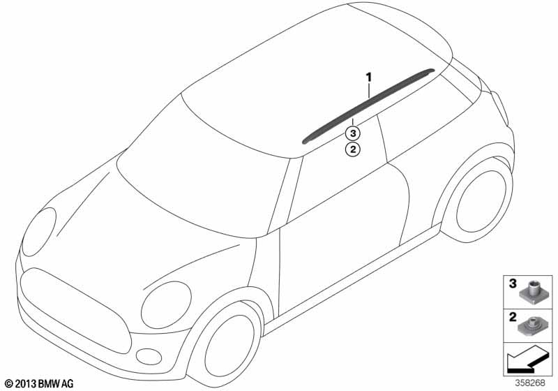 Retrofit, roof rail