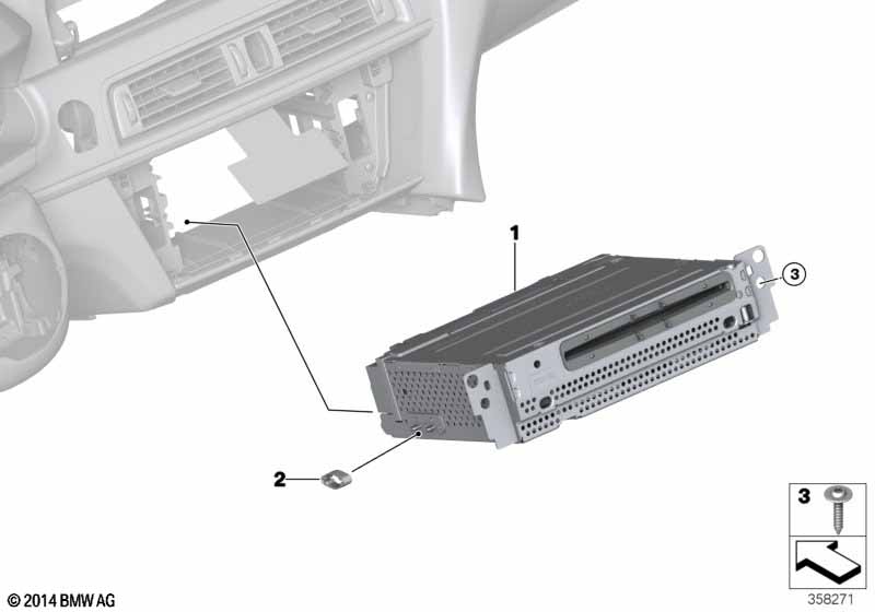 Head unit for basic media