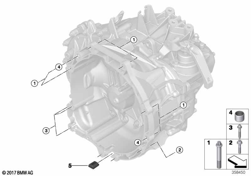 Attachment / suspension 7DCT300