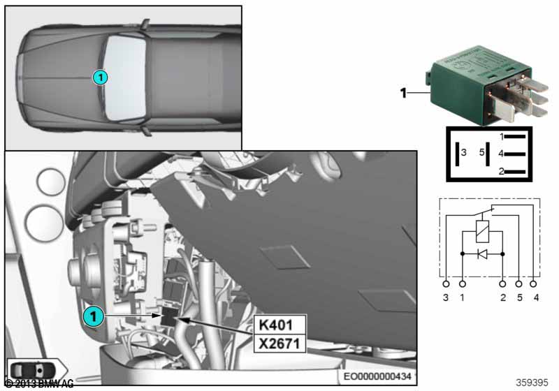 Relay for Control Display K401