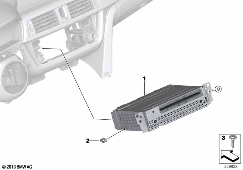 Head unit for basic media