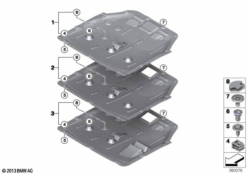 Underhood shield