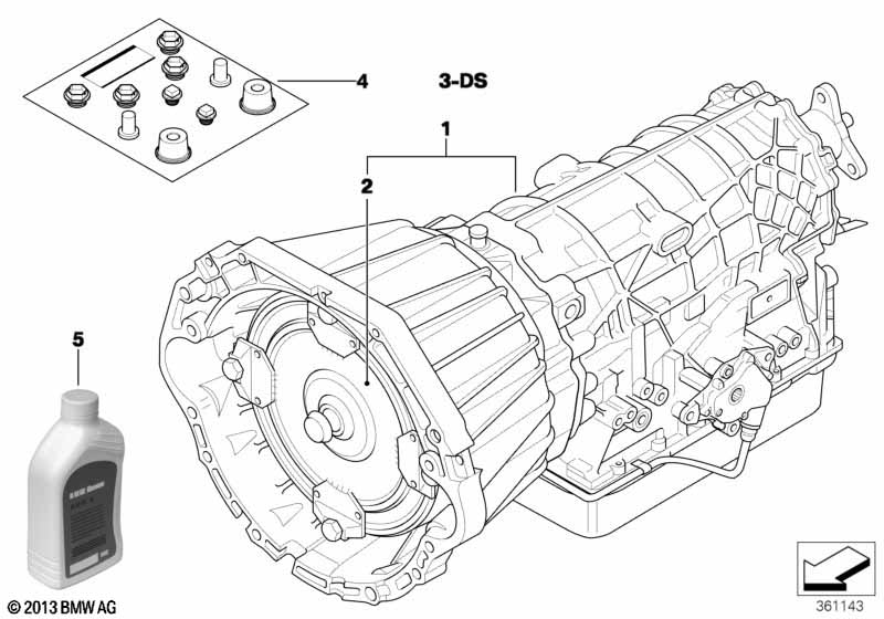 Genuine BMW 24271422686 E38 E52 E31 Gasket Set A5S440Z (Inc. 735i, X5 4.6is & 740iL) | ML Performance UK Car Parts