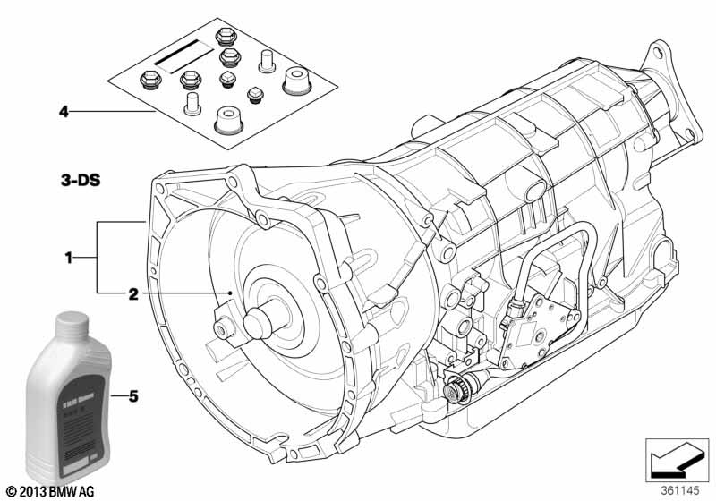 Boîte automatique A5S325Z