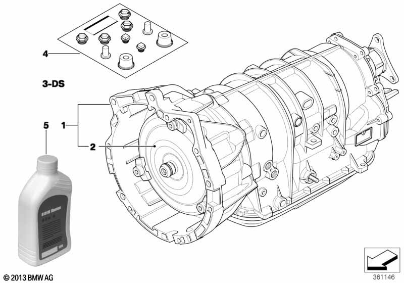 Automatic transmission A5S360R / A5S390R