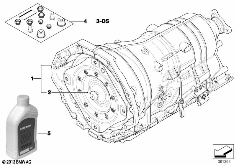 Automatic transmission GA6HP32Z