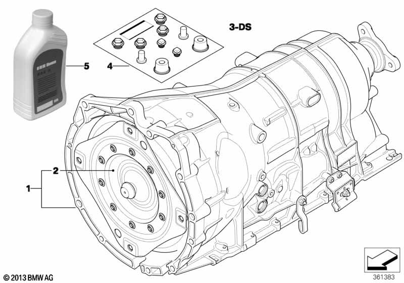 Automatic transmission GA6HP26Z