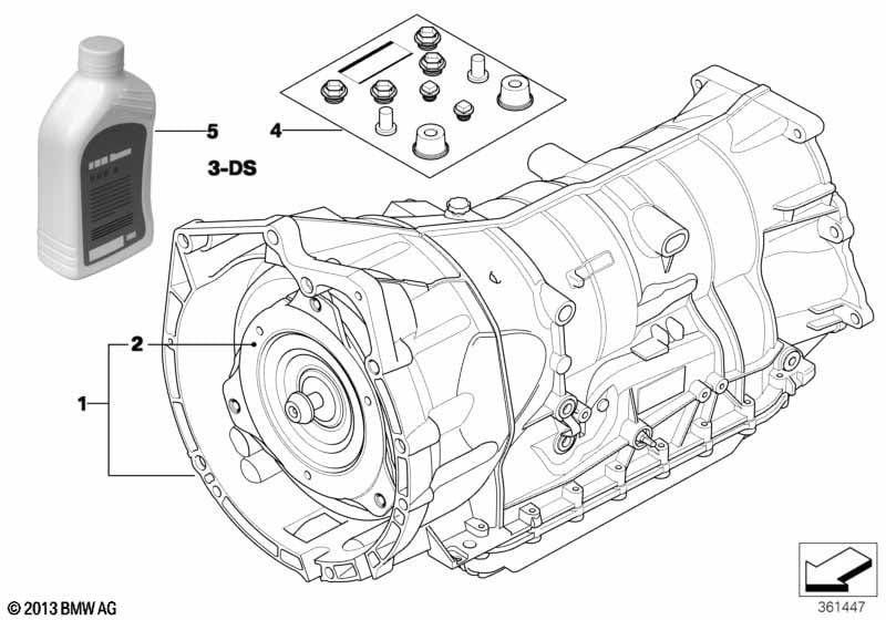 Automatic transmiss. GA6HP19Z - 4-wheel