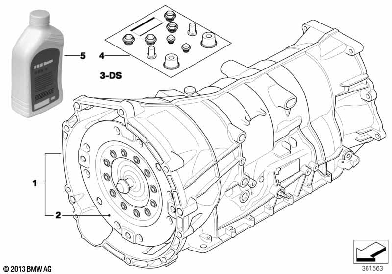 Automatic transmiss. GA6HP19Z - 4-wheel