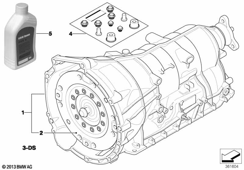 Automatic transmission GA6HP26Z