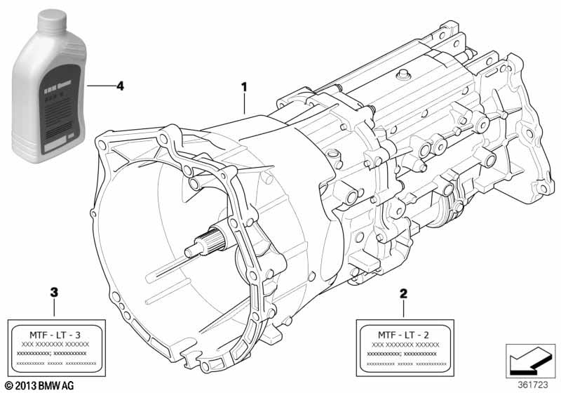 Manual Transmission GS6X37BZ/DZ- 4-wheel