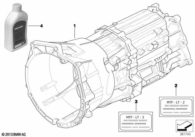 Manual Transmission GS6X53DZ - 4-wheel