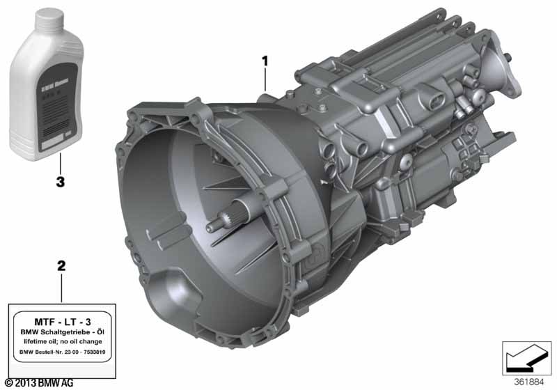 Manual gearbox GS6-17DG