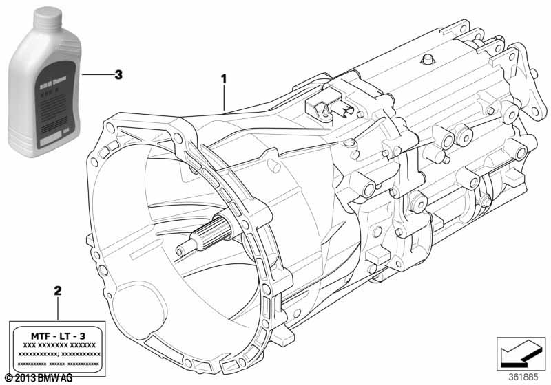 Manual gearbox GS6-37DZ